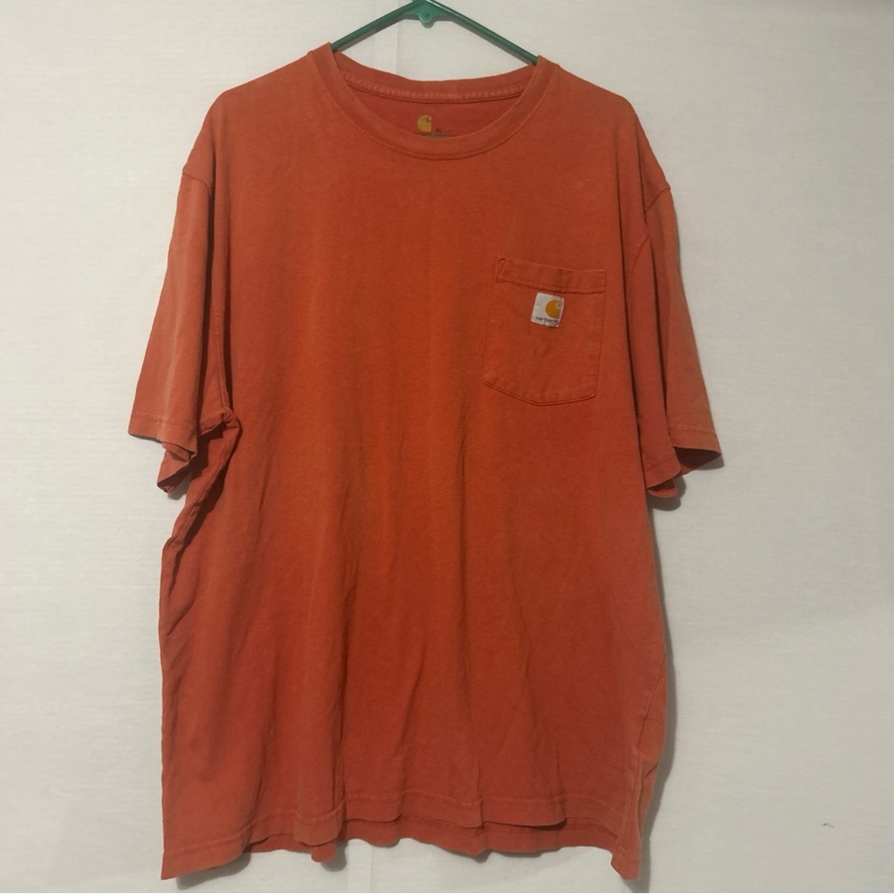 Carhartt Orange Short Sleeve Tee
